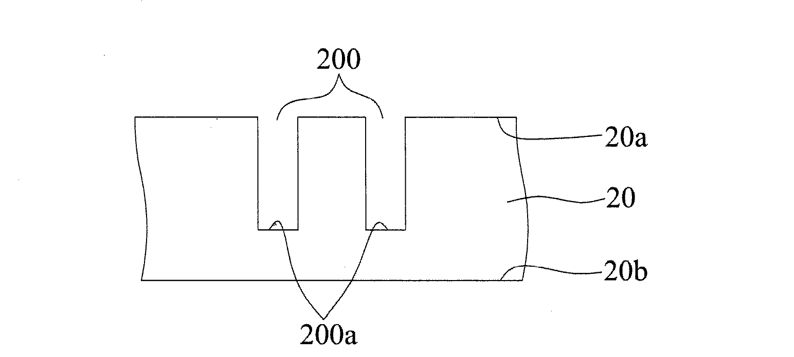 Intermediate plate with punched hole