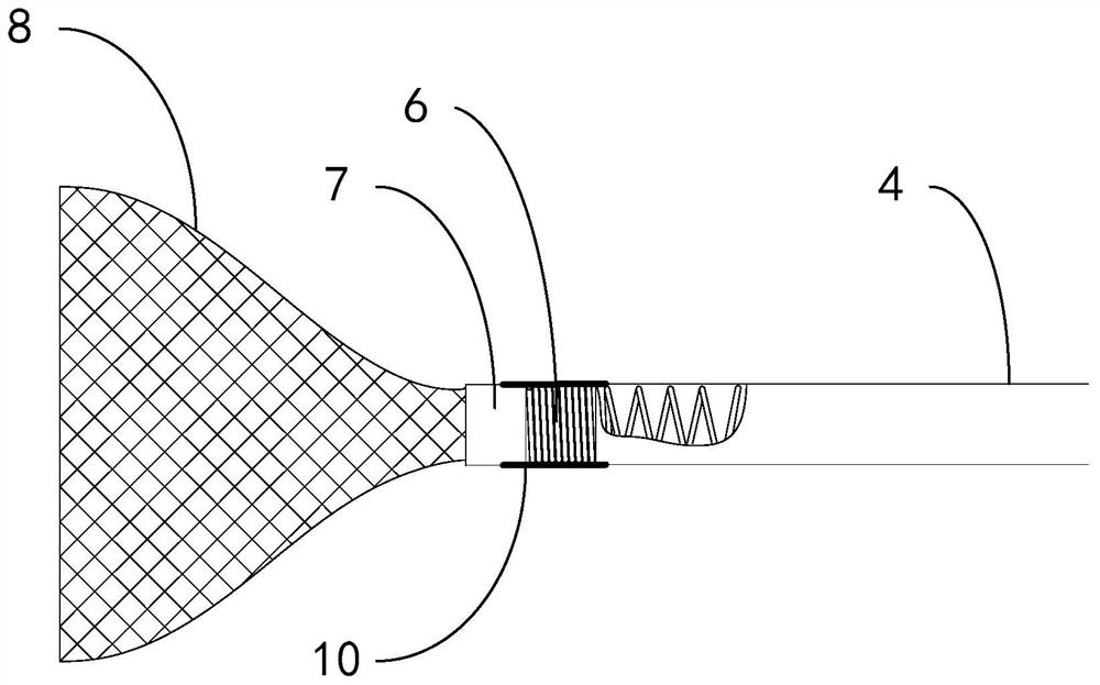 Thrombus collecting device