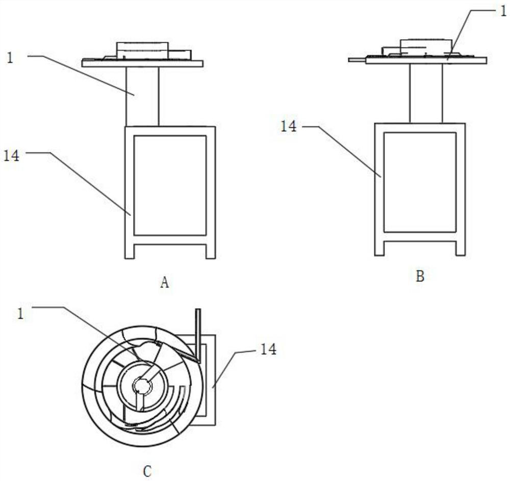 Automatic assembling production line for powder metallurgy brake lining of non-dovetail type motor train unit