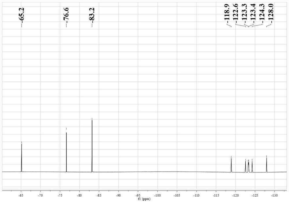 Application of polymer nanoprobe based on perflubron