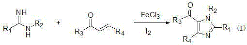 Tetra-substituted imidazole synthesis method