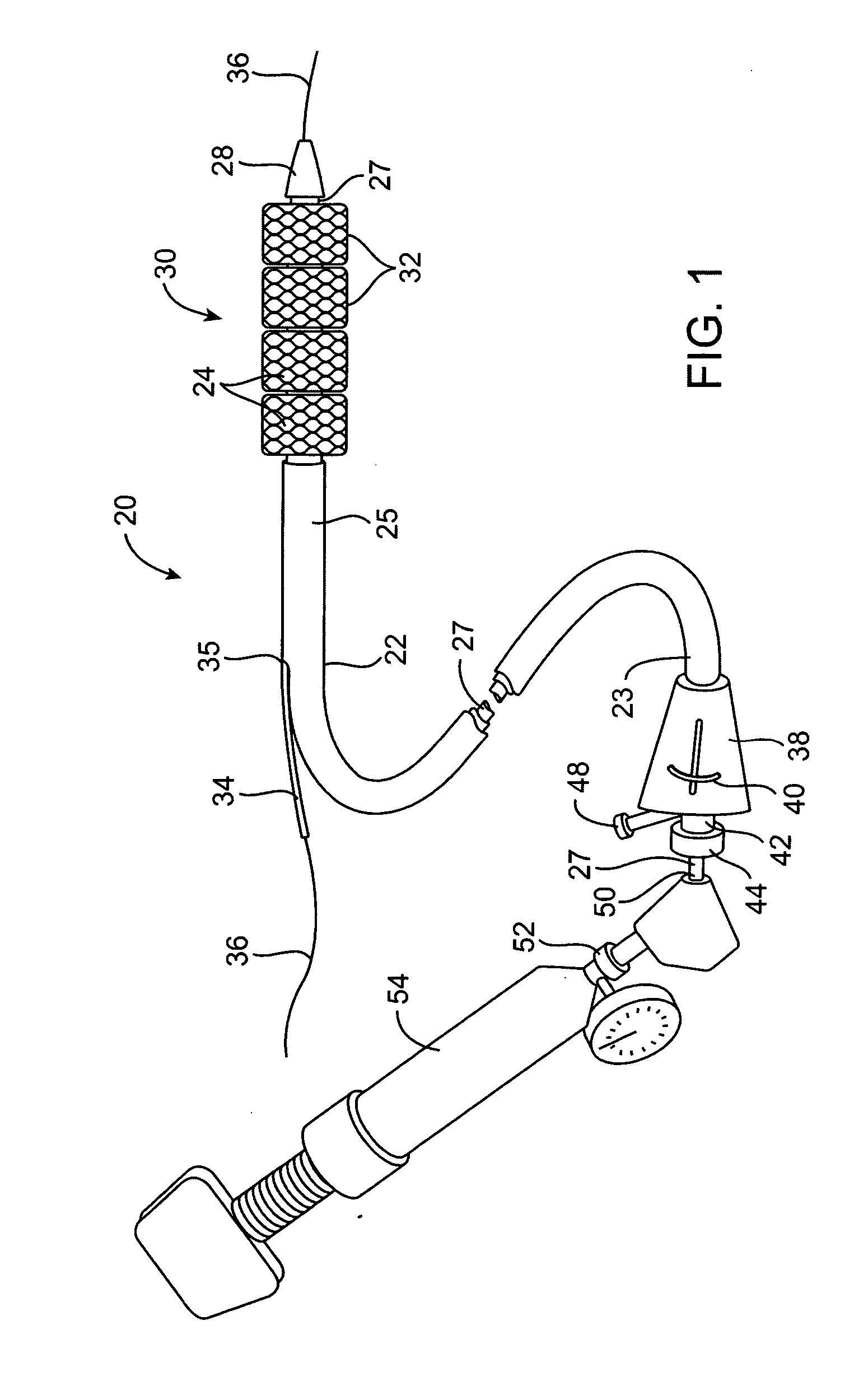 Custom-length stent delivery system with independently operable expansion elements