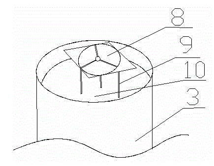 Arrangement method for measuring tower used for construction of stub matching method