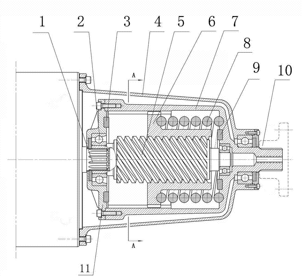 Buffer for storing energy and assisting power for electric automobile