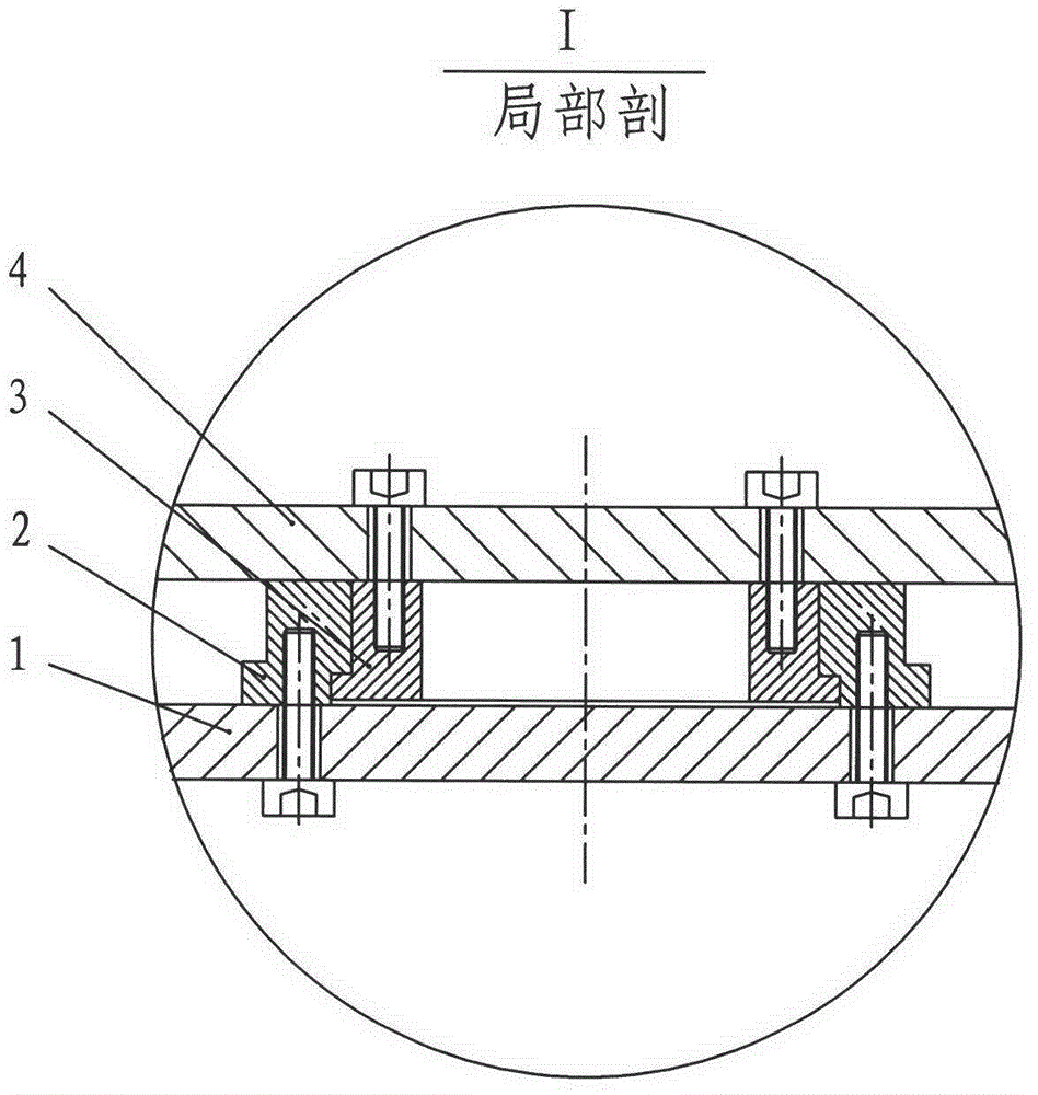 Installation adjusting device suitable for combination optical window testing