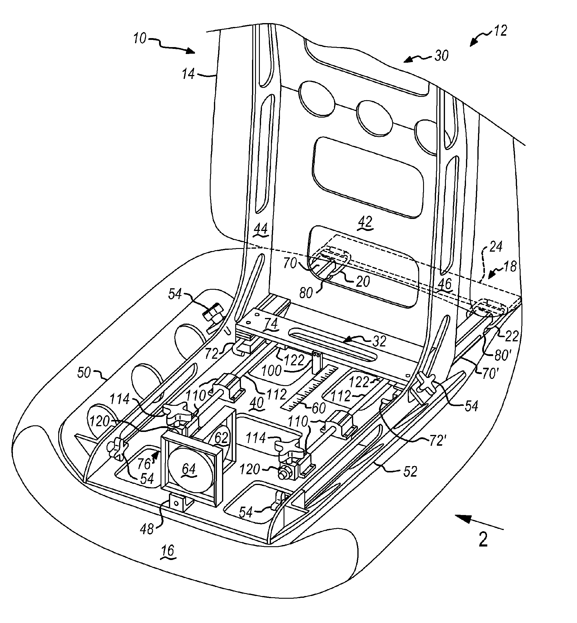 An apparatus and a method for assessing an anchorage position