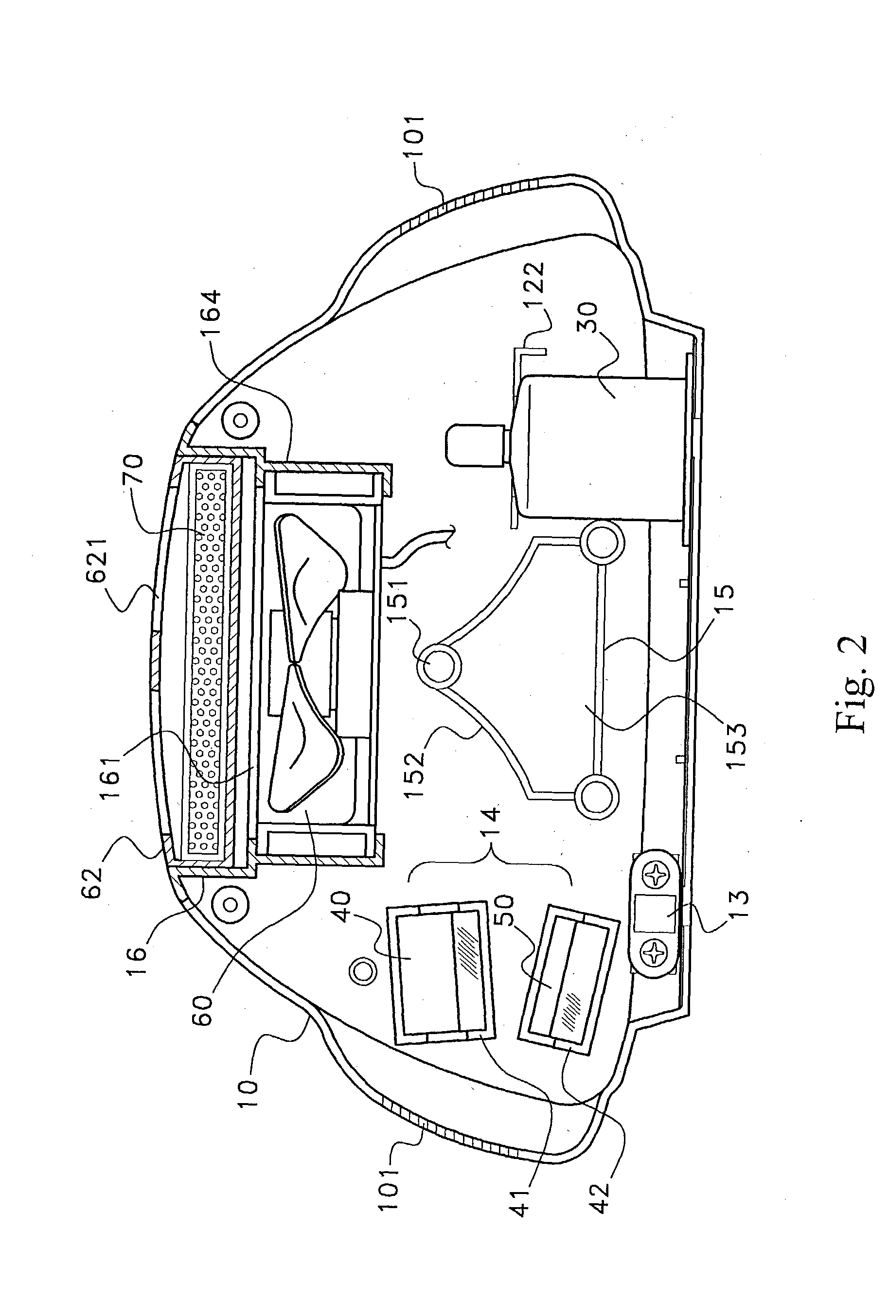 Apparatus for generating the air condition resembling the air environment in a forest