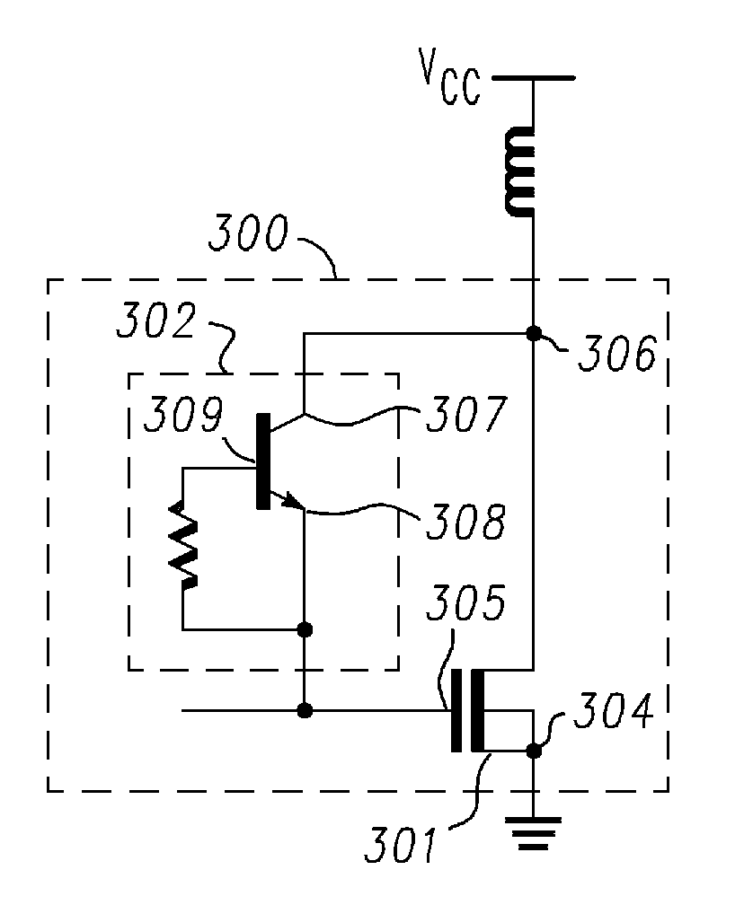 Semiconductor Switch Arrangement and an Electronic Device