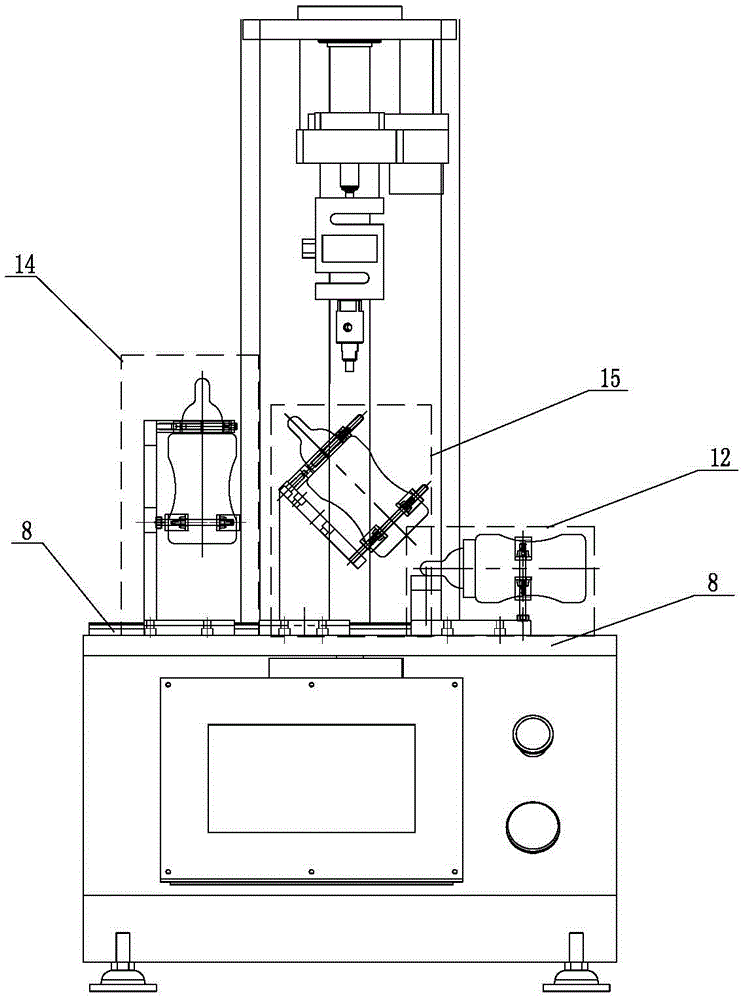 A special detection device for feeding bottles