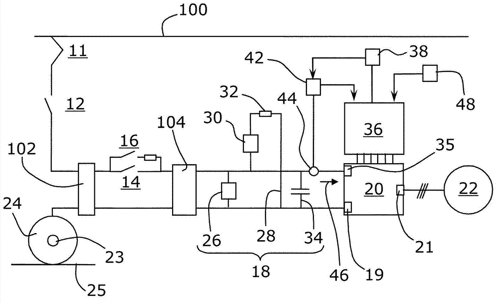 Method and device for braking track-bound vehicles driven by induction motors