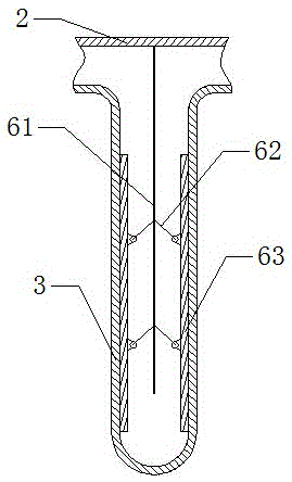 Air hole pre-setting device for cast sand mold