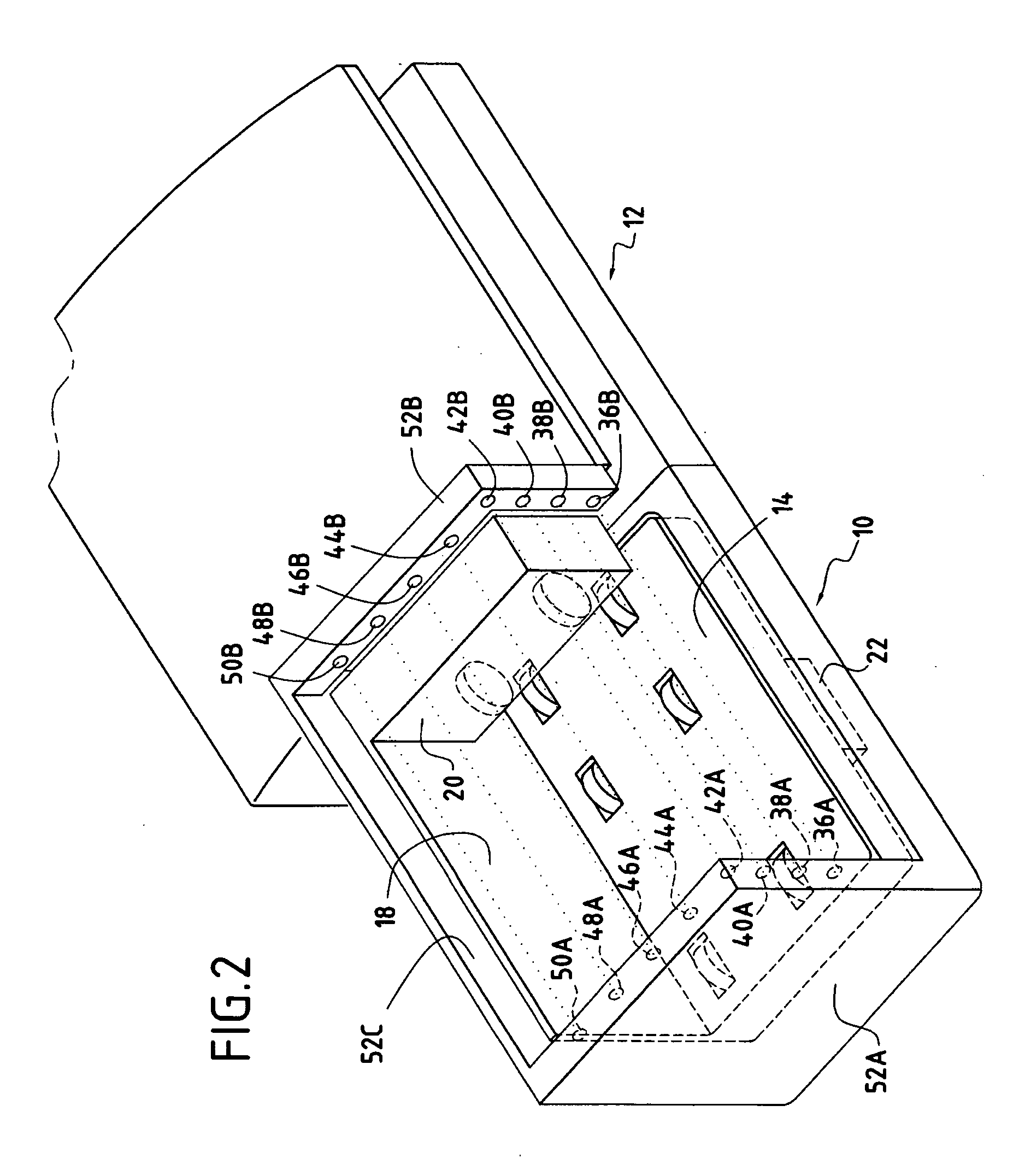 Feeder device with an integrated differential weigh module