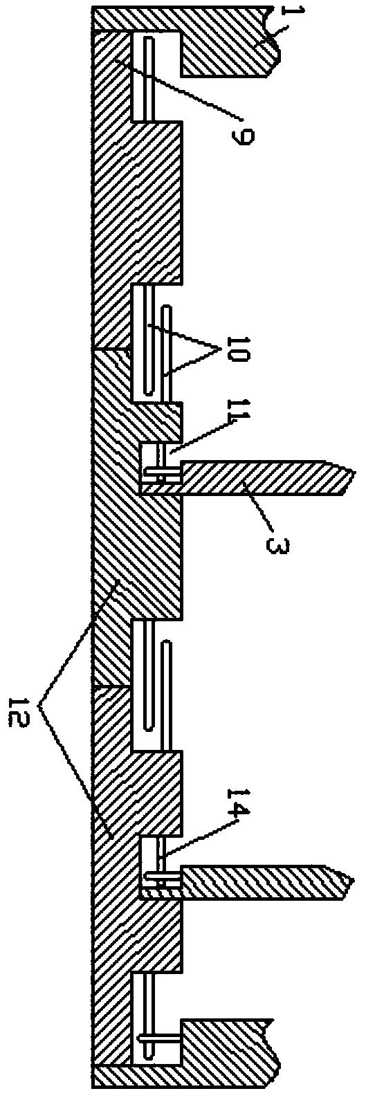 Assembly type pressure-resistant septic tank and assembly method thereof
