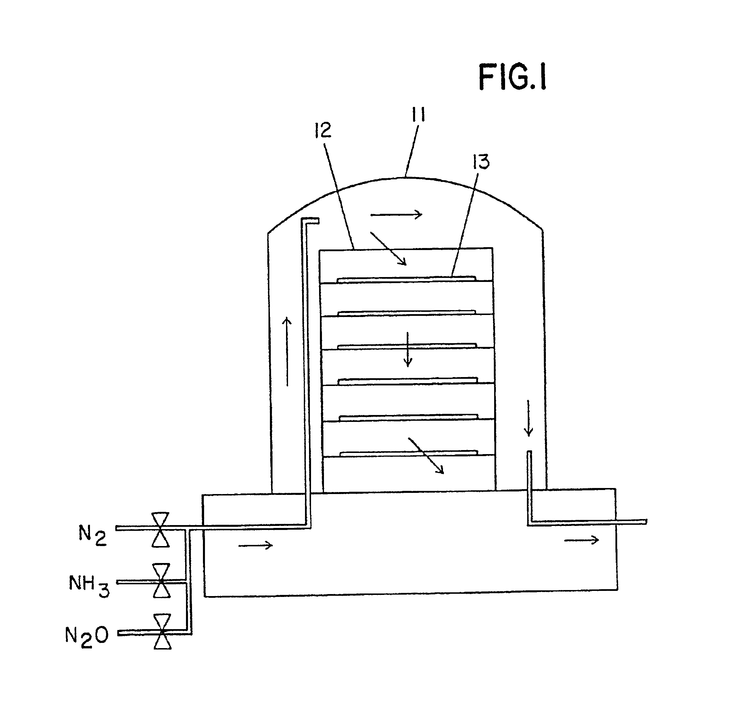 Glass substrate assembly, semiconductor device and method of heat-treating glass substrate