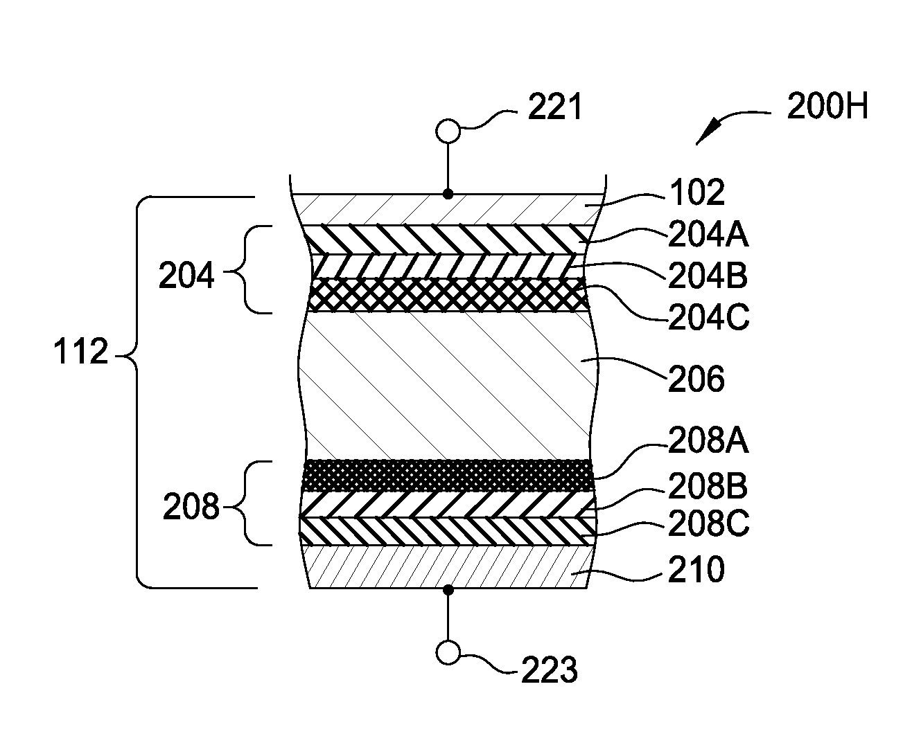 Nonvolatile memory device having an electrode interface coupling region