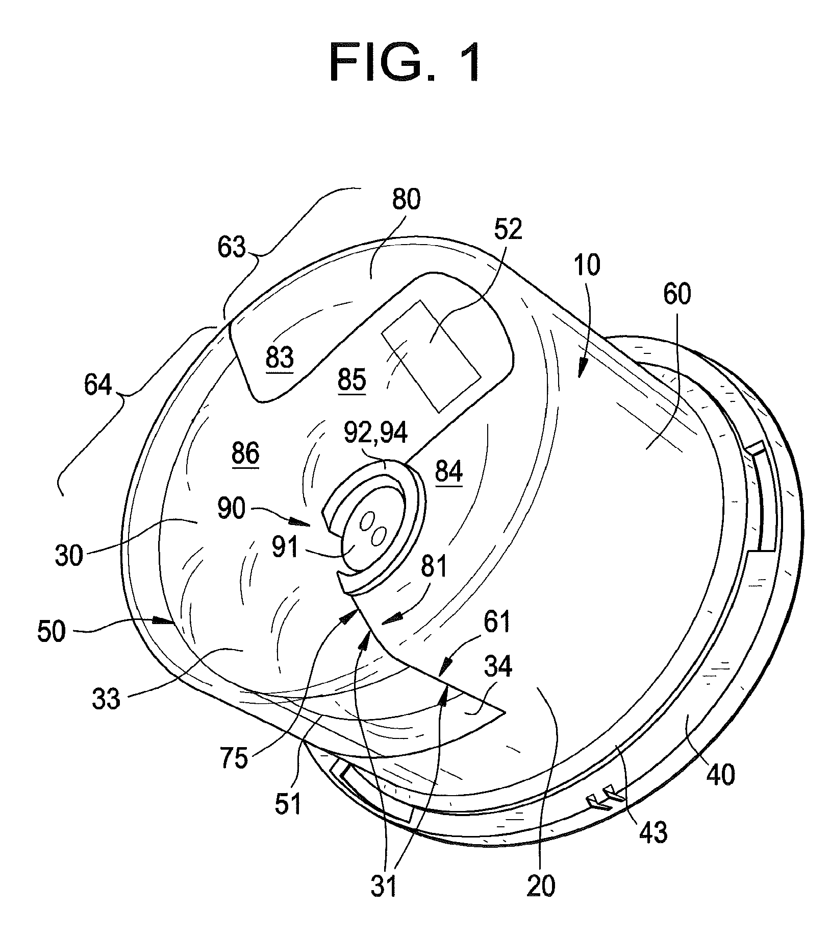 Meter cover molding and method