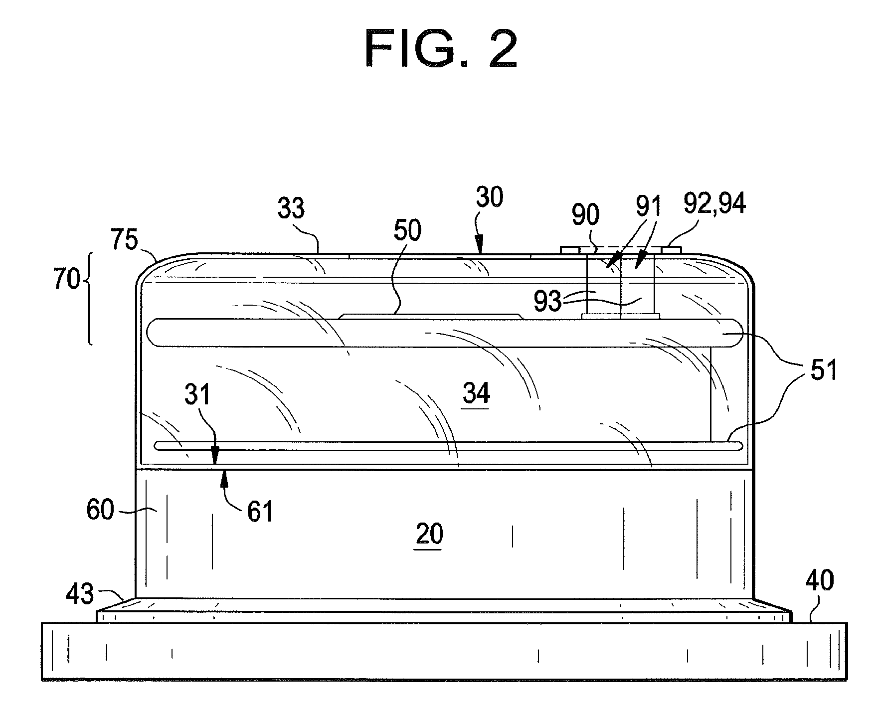 Meter cover molding and method