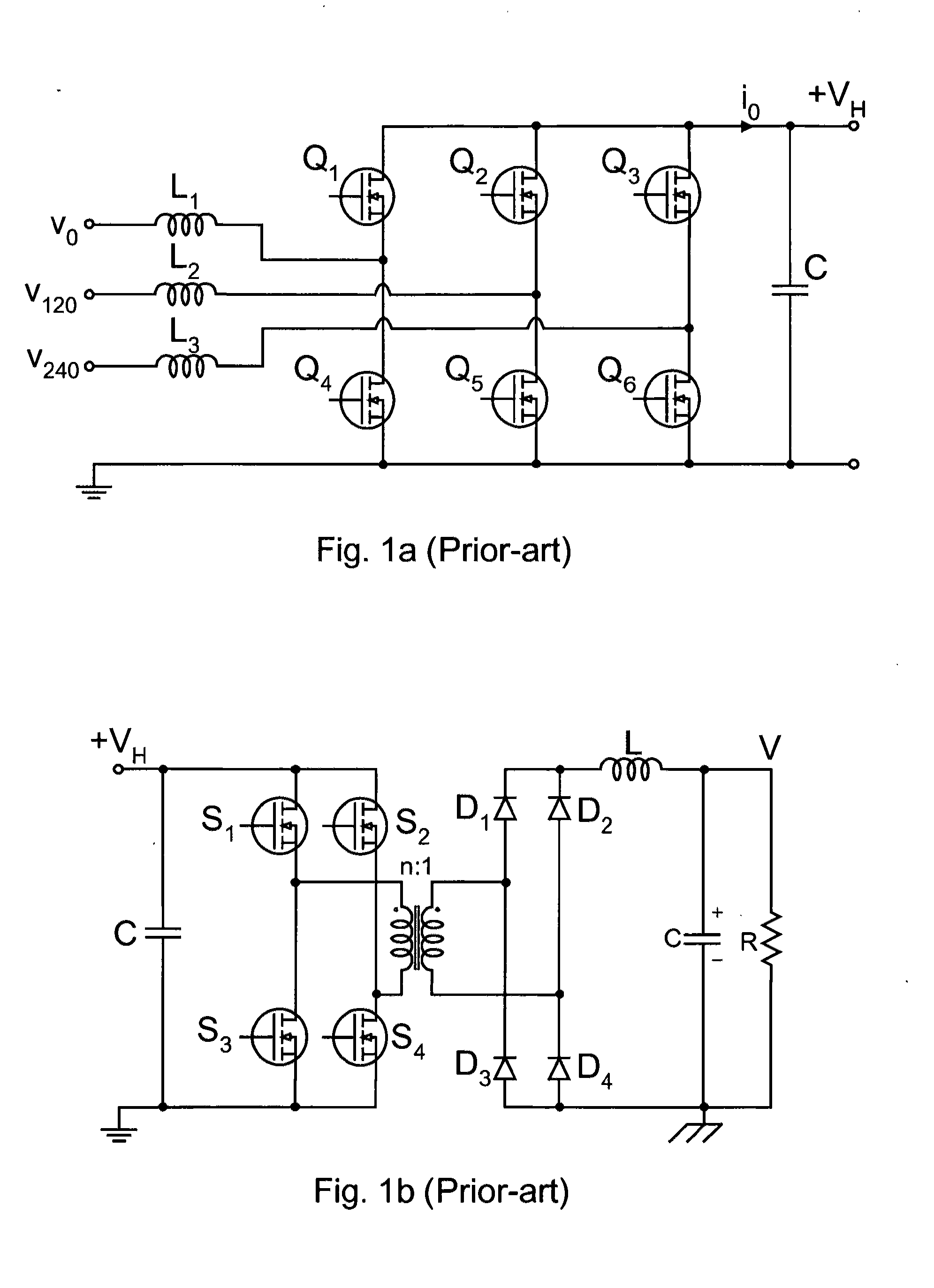 Three-phase isolated rectifer with power factor correction