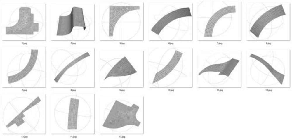 Fragmentation parameterization-based feature-preserving surface structure grid generation method