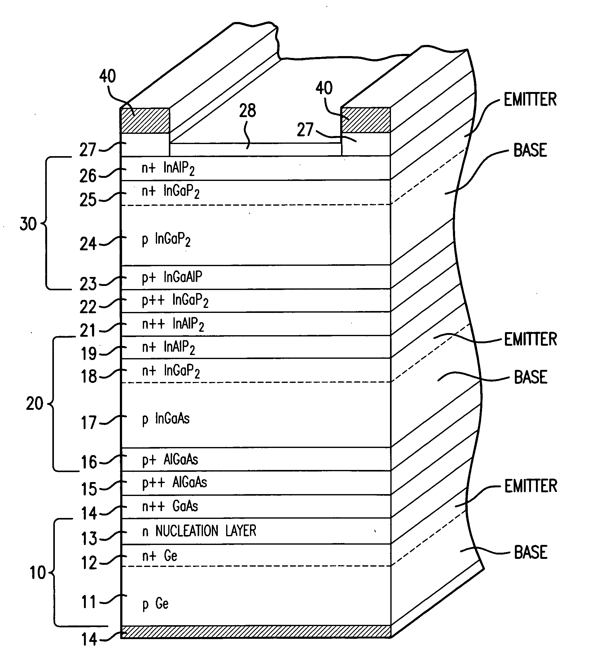 High concentration terrestrial solar array with III-V compound semiconductor cell