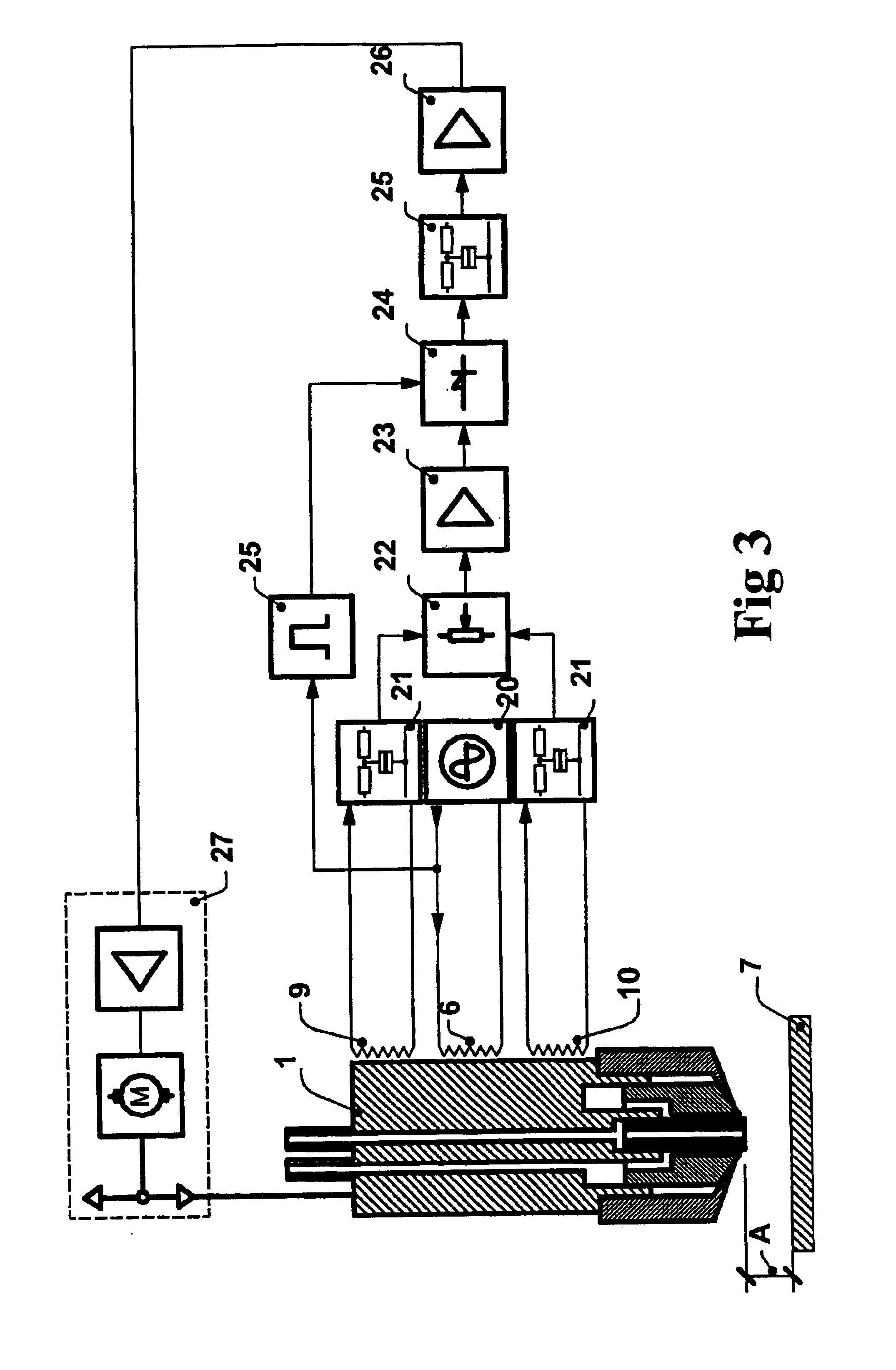 Method for thermally working a workpiece, thermal working machine therefor, and cutting or welding tool suited for use in the working machine