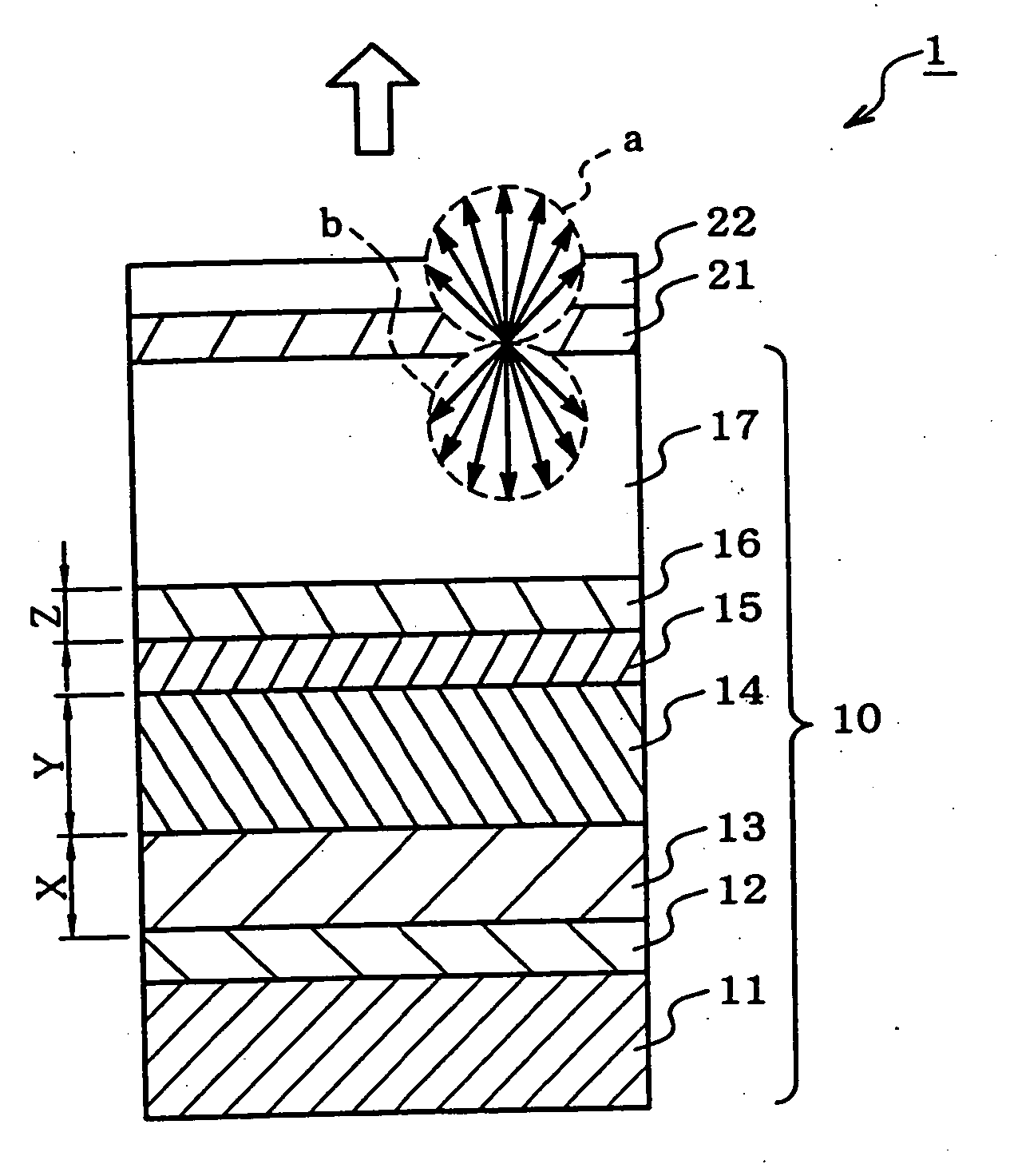 Color emitting device