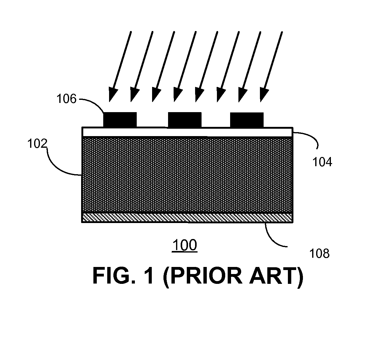Solar cell with shade-free front electrode