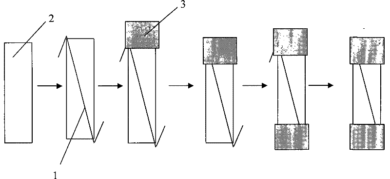 Process for manufacturing vacuum cartridge fuse
