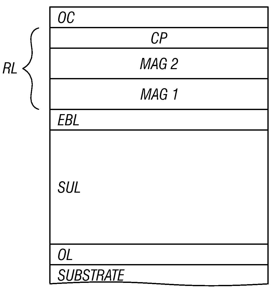 Perpendicular magnetic recording medium with multilayer recording structure including intergranular exchange enhancement layer