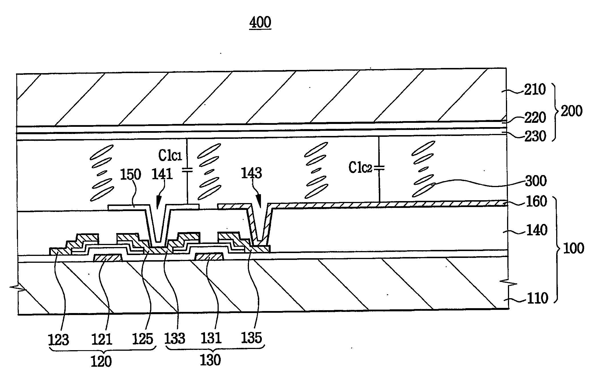 Array substrate, liquid crystal display apparatus having the same and method for driving liquid crystal display apparatus