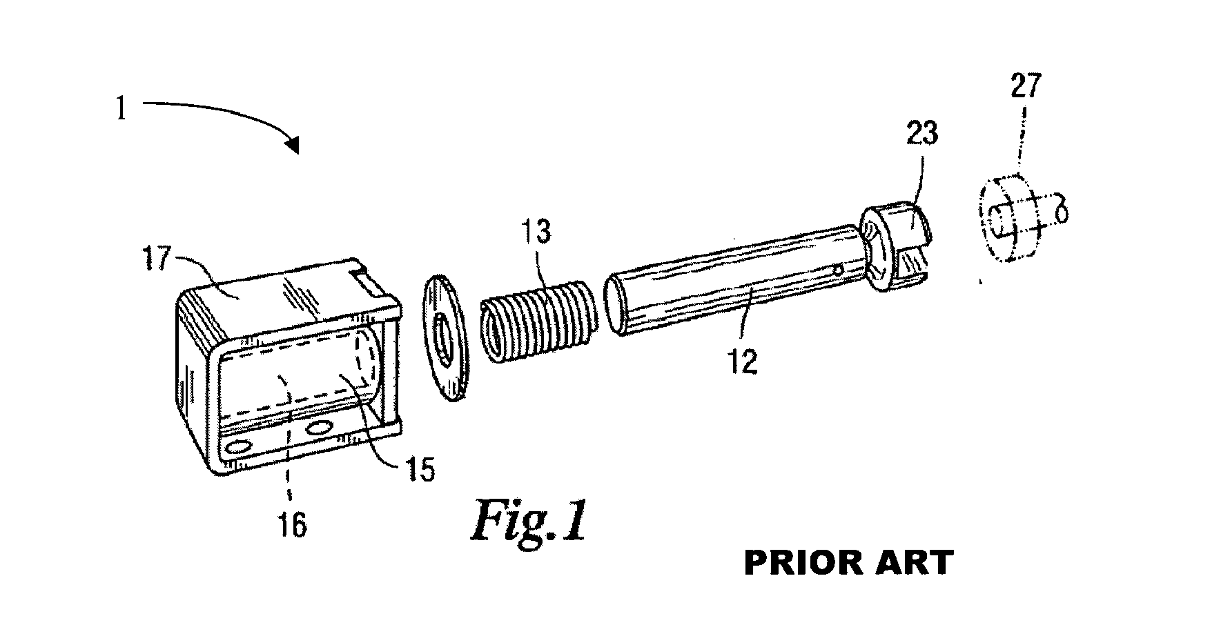 Electrically assisted safing of a linear actuator to provide shock tolerance