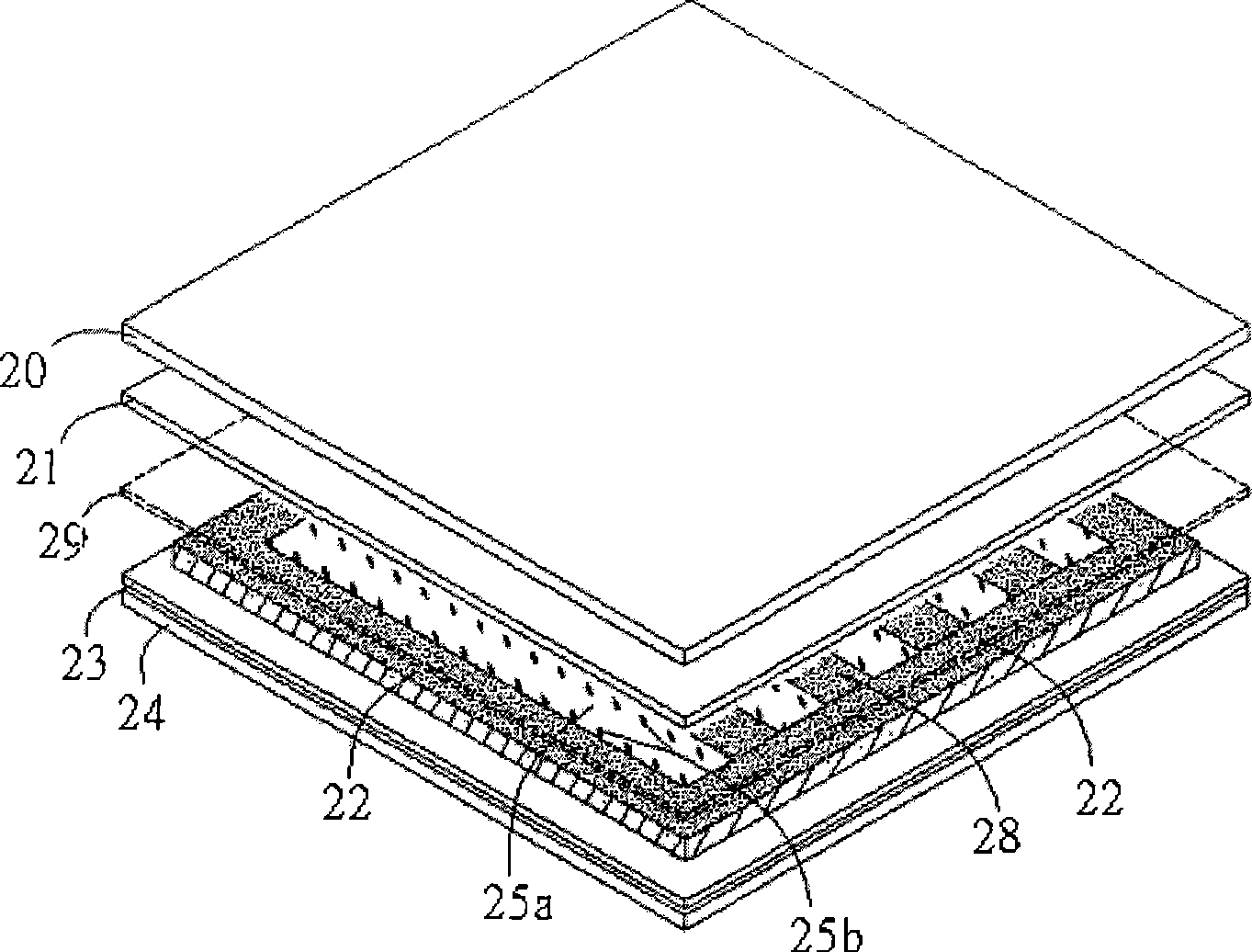 PDLC grating of lcd equipment and making method