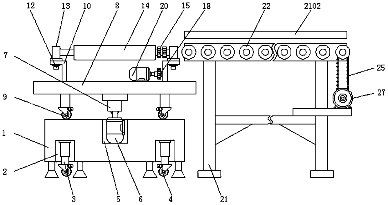 Roller conveyer with object reversing function