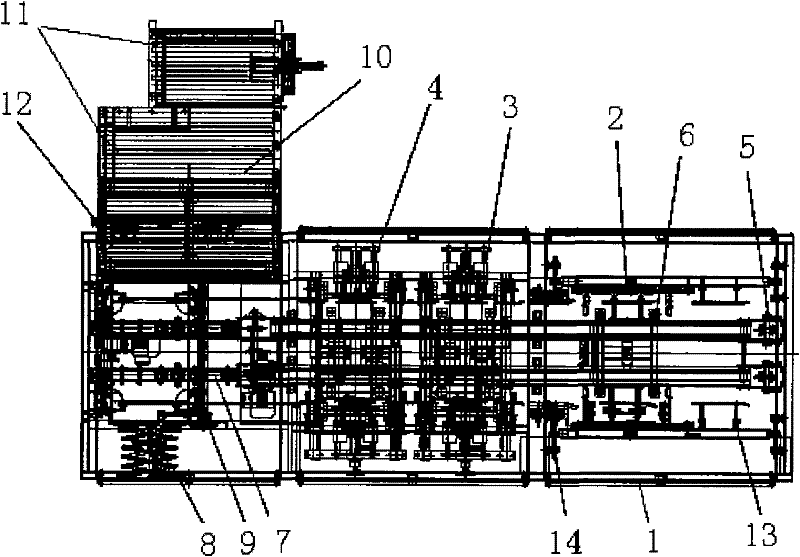 Automatic case unpacking machine