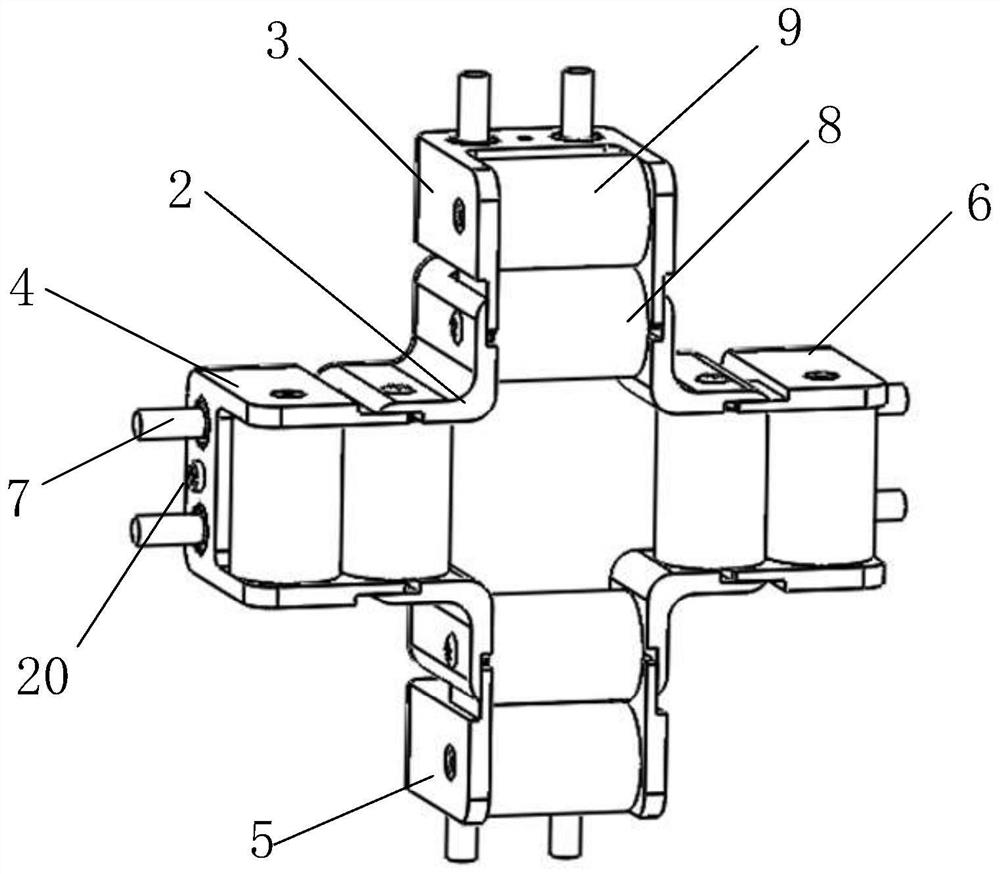 A three-degree-of-freedom soft robot and its driving method