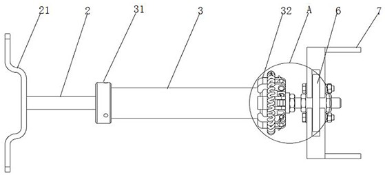 Wall bushing and tubular bus connecting and supporting fitting