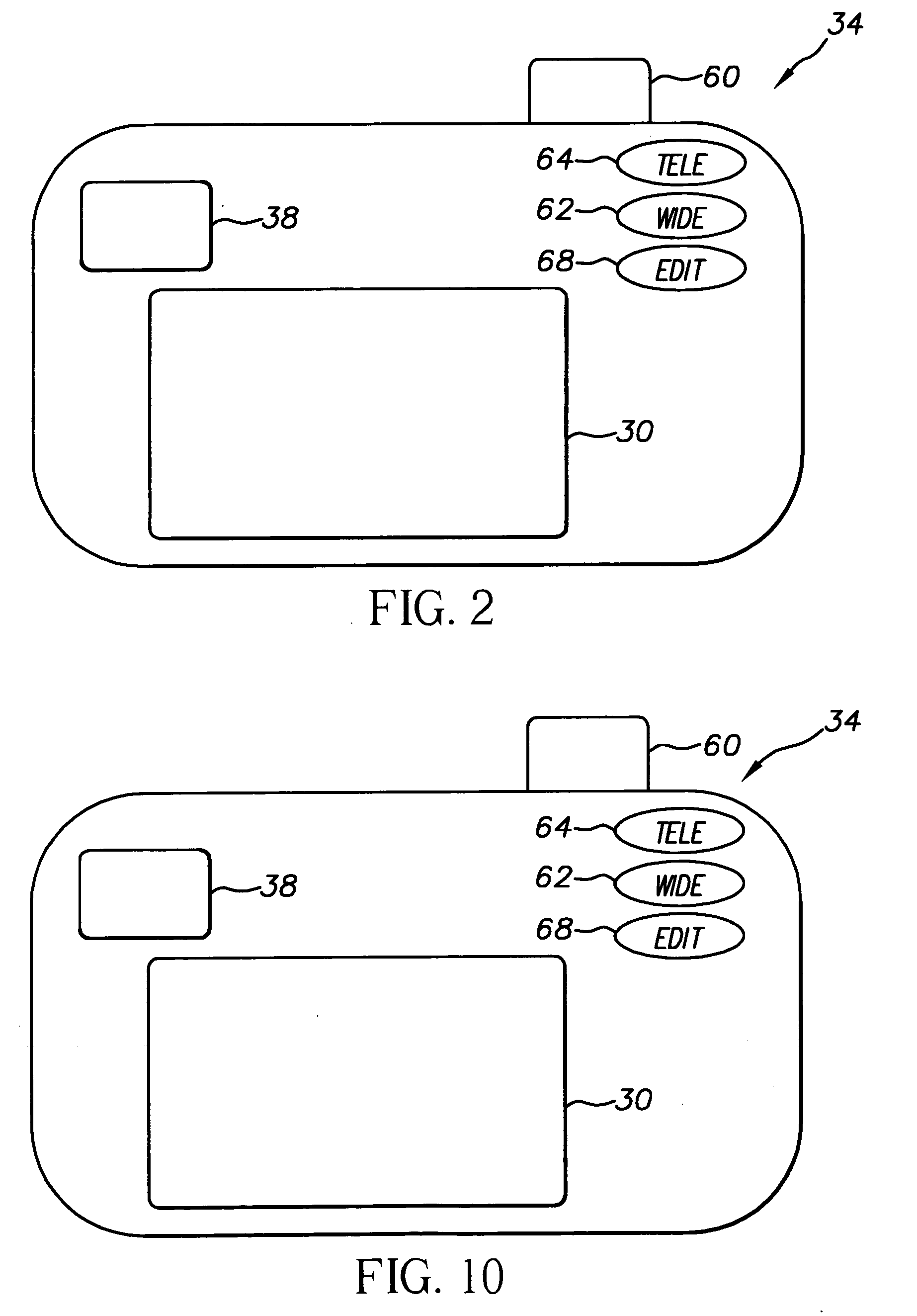Display device and method for determining an area of importance in an original image