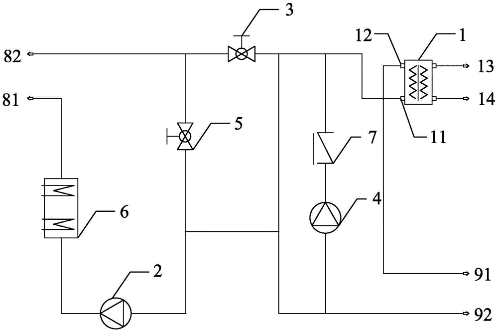 Double heat exchange refrigeration cycle system