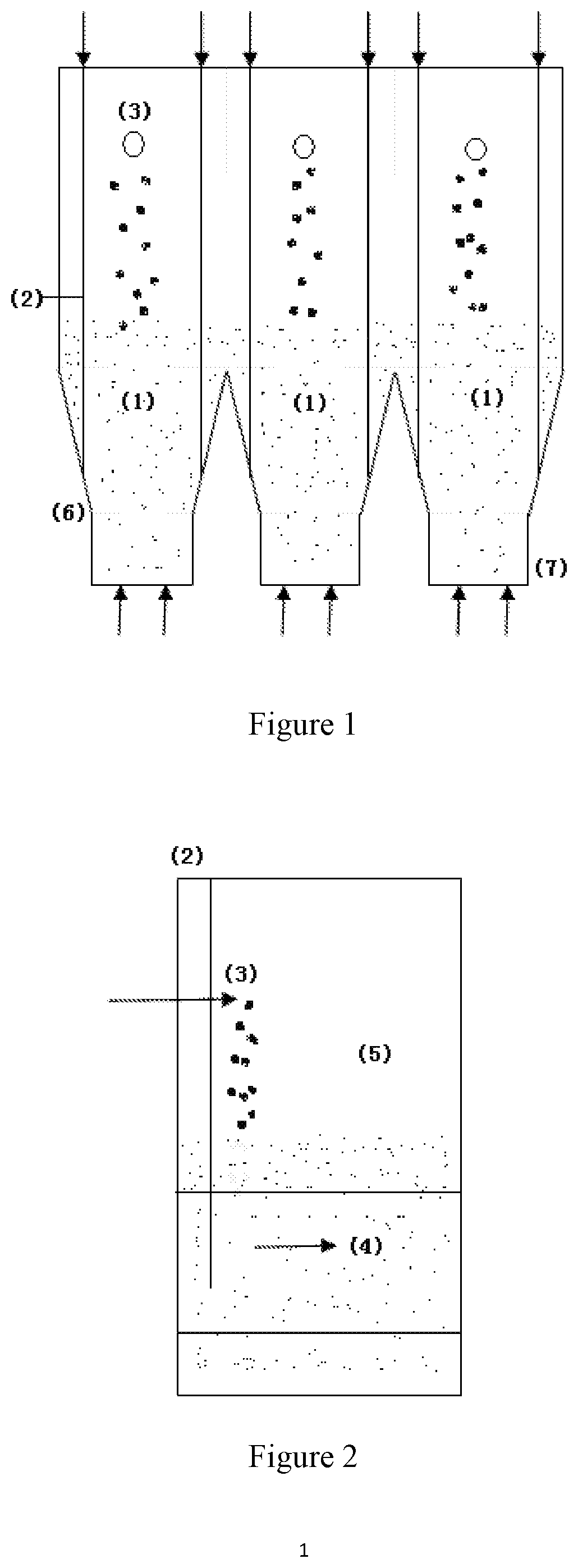 Wet sludge drying method and fluidized bed dryer