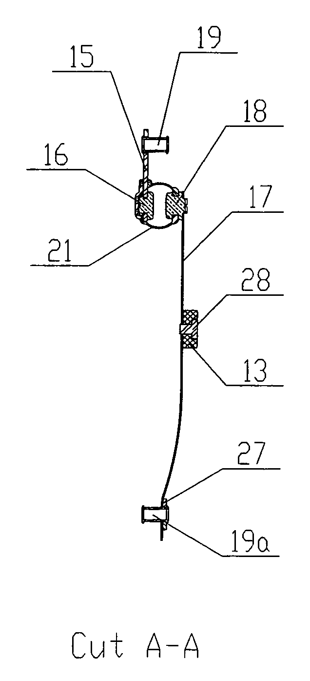 Encased starting switch contact assembly protected against dust and small particles for a single-phase rotating electric machine and a method of assembling said switch