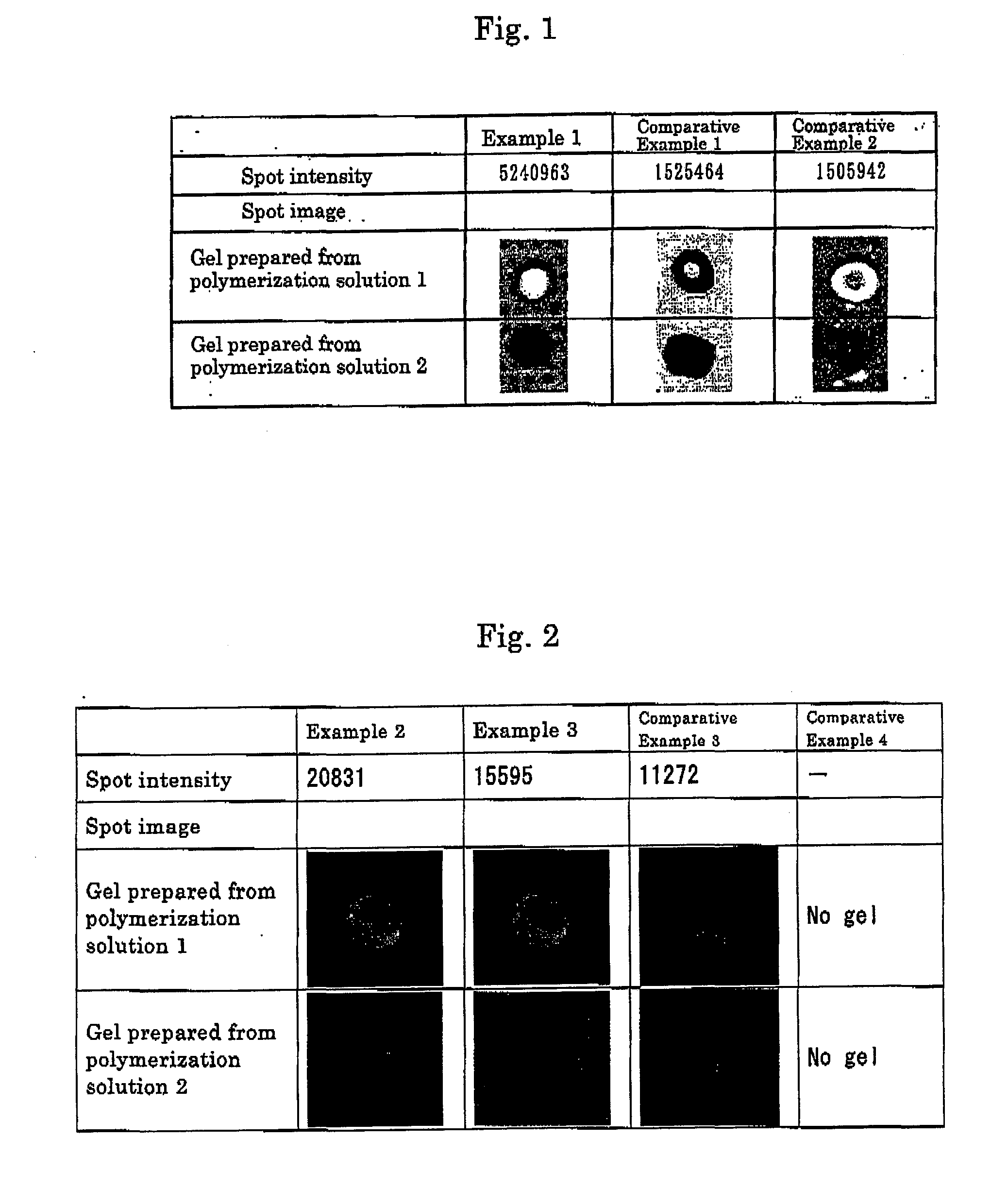 Gel having biosubstance fixed thereto and microarray utilizing the gel