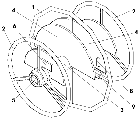 Step-counting training cart