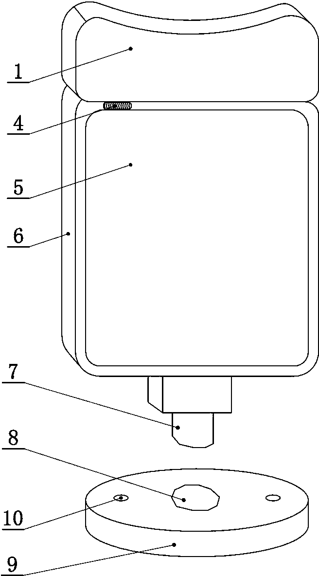 Panel lamp posture correcting instrument