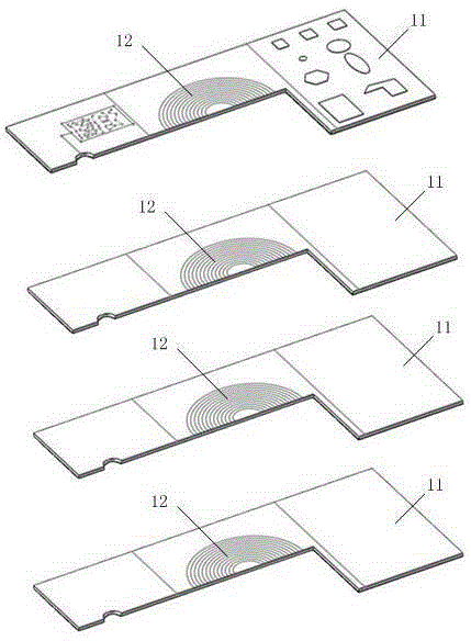 Mobile phone back housing capable of realizing wireless charging and preparation method thereof