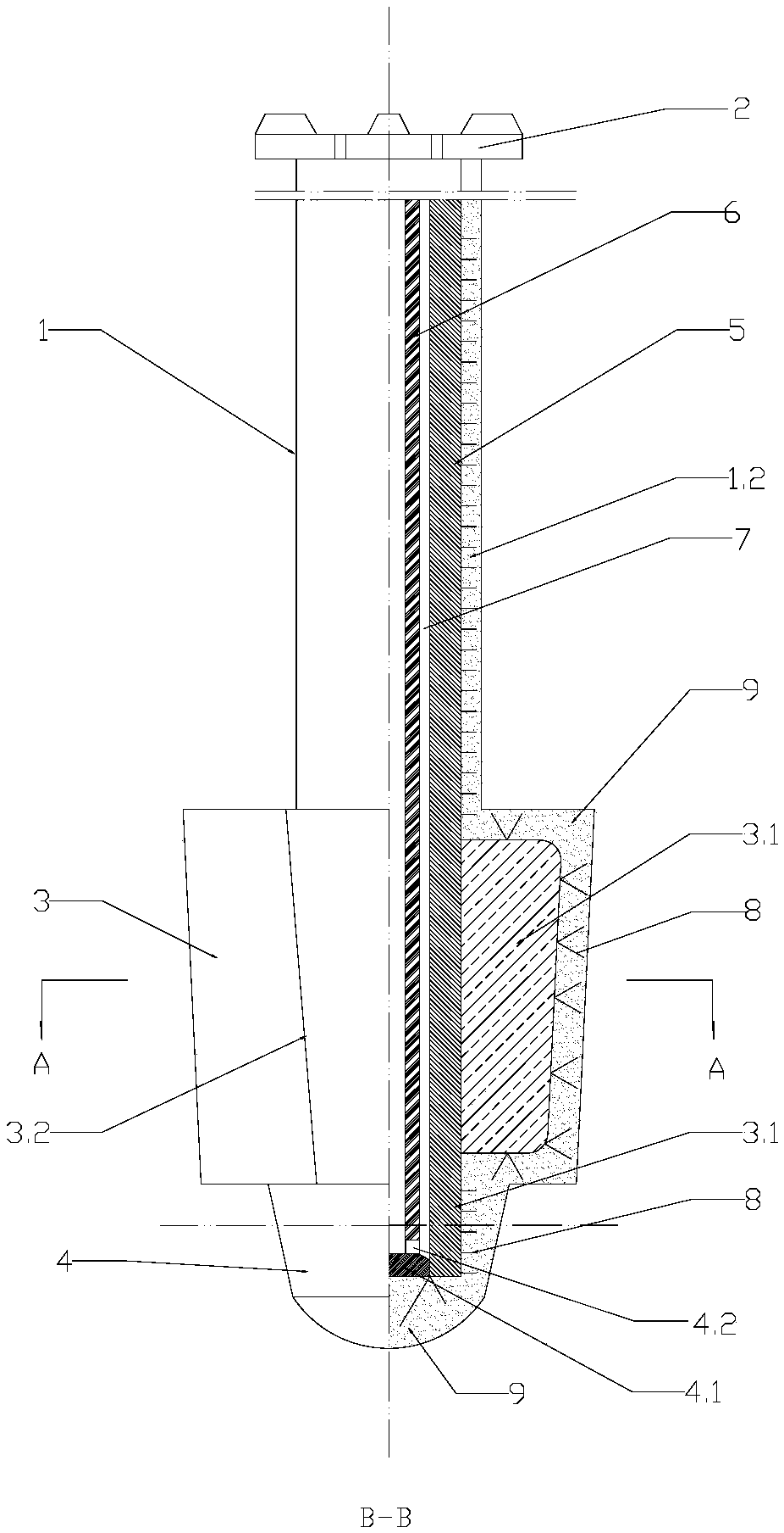 Agitator for mechanical agitation desulfurization