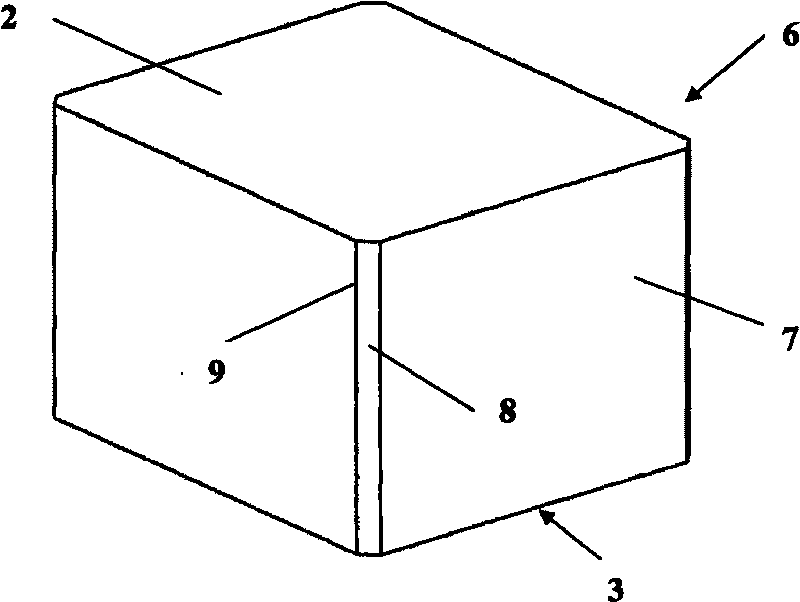 Packaging case of microwave oven