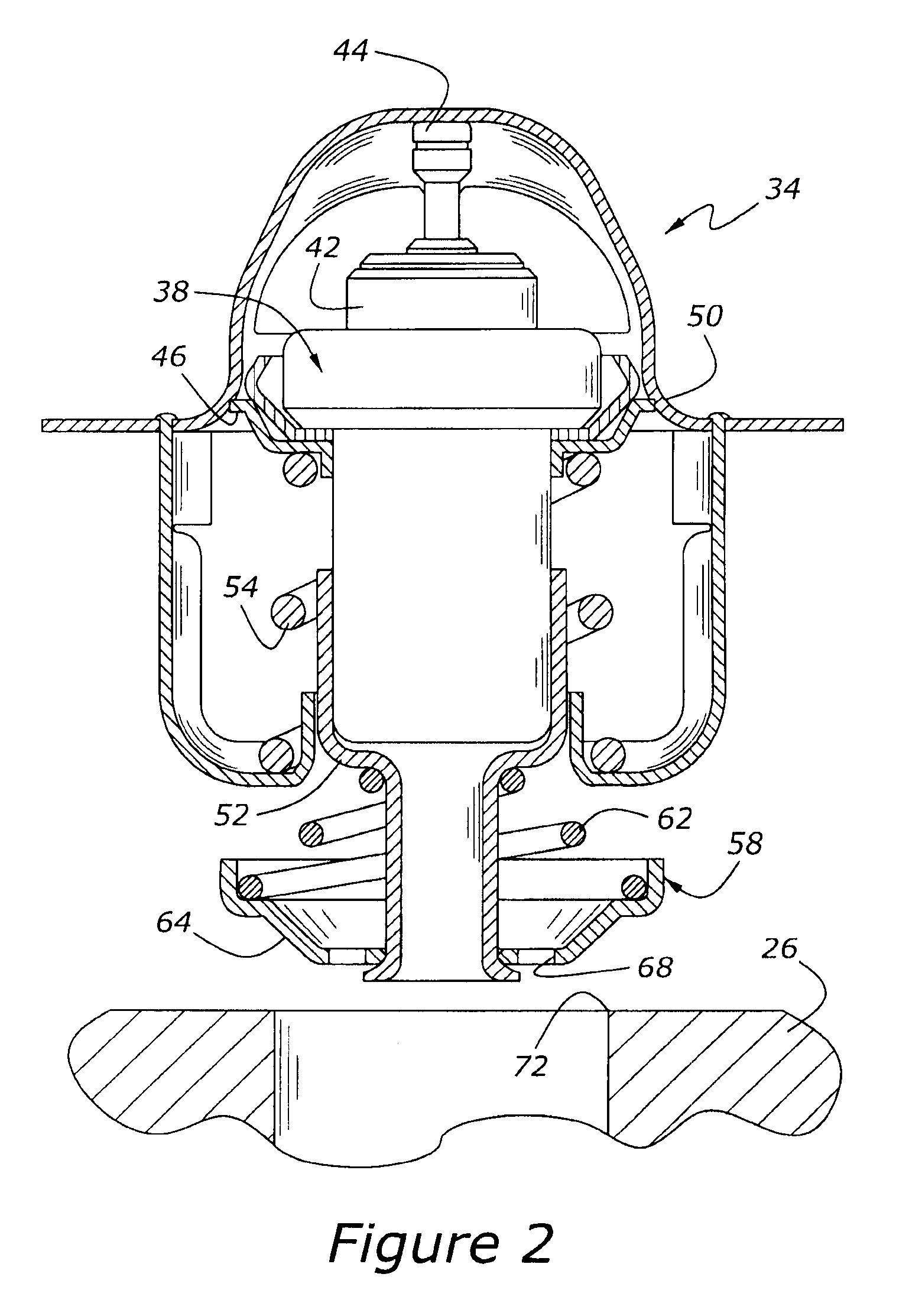 Liquid cooling system for internal combustion engine