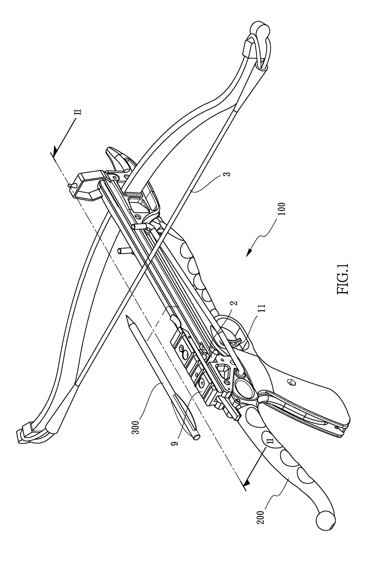 Secondary safety device for crossbows