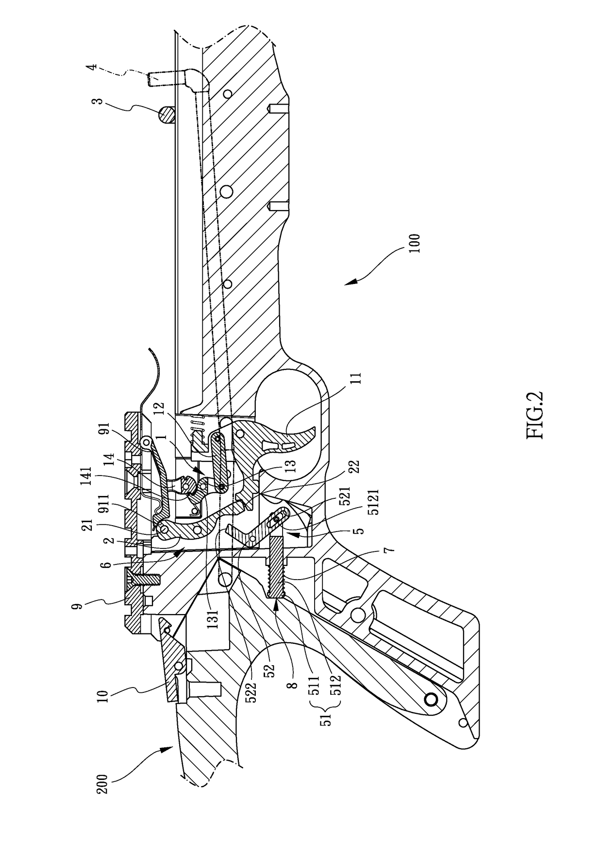 Secondary safety device for crossbows