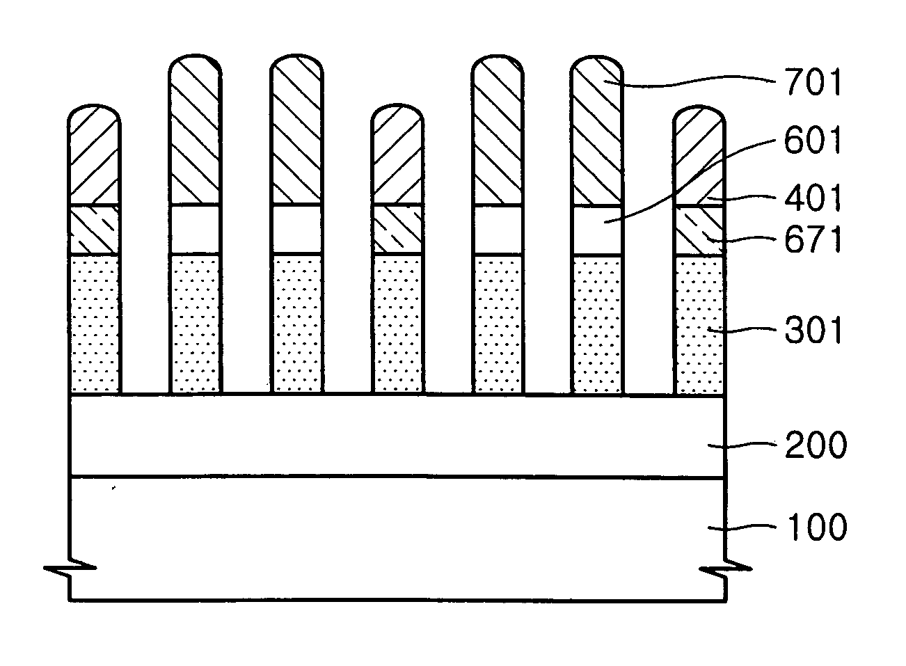 Method of forming small pitch pattern using double spacers